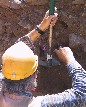 Dr. Rocks Exploring the Fault Scarp - Teresa Seitz